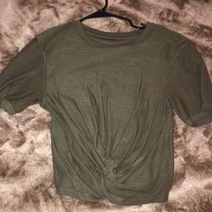 Army green top